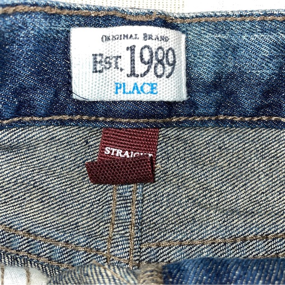 Children’s Place Straight Distressed Jean shorts - Picture 3 of 5